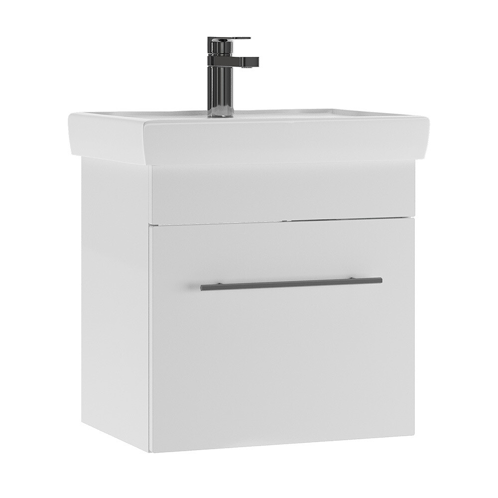 original-2321.jpg Тумба под раковину Енисей 45 см подвесная белая (УПП00038120) — изображение 1