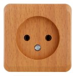 Розетка Systeme Electric Этюд накладная бук (PA16-001T)