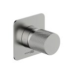 Смеситель для душа встраиваемый WasserKraft Tauber однорычажный с переключателем без лейки никель (6451)