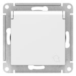 Розетка Systeme Electric AtlasDesign встраиваемая лотос со шторками с крышкой (ATN001346)