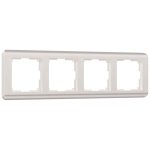 Рамка Werkel Stream четырехместная перламутровая (a051279)