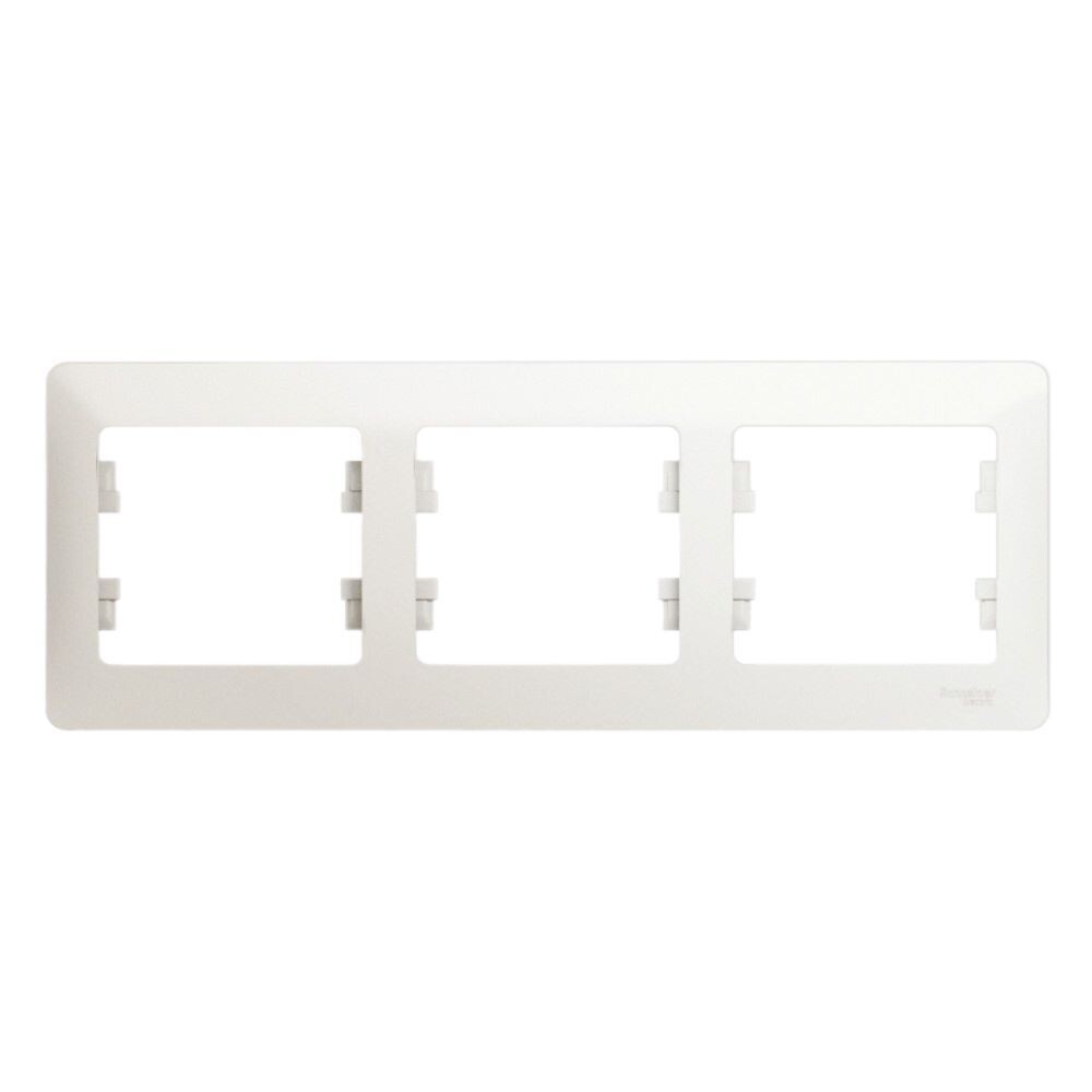 original-23637.jpg Рамка Systeme Electric Glossa пятиместная перламутр (GSL000605) — изображение 1