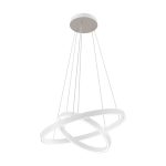 Светильник светодиодный подвесной Maytoni Rim 4000К 122 Вт 15 кв.м белый IP20 (MOD058PL-L55W4K)