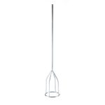 Миксер-насадка (венчик) для гипса Hesler 100x600 мм хвостовик шестигранный