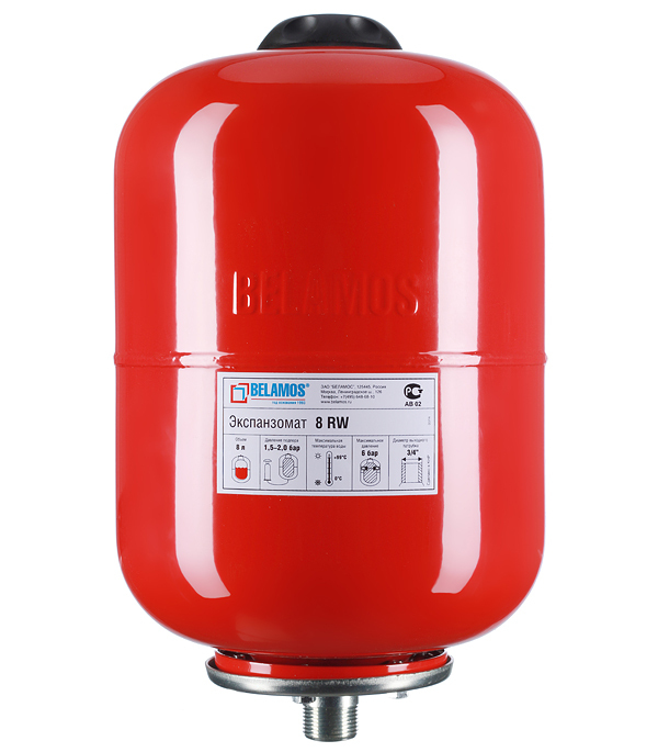 original-23780.jpg Бак расширительный Belamos 8 RW закрытого типа 6 бар 8 л — изображение 1