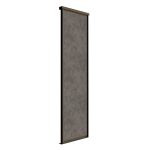 Дверь-купе 883x2552 мм бетон чикаго светлый/черный Elegant