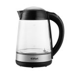 Электрический чайник Kitfort КТ-6126 1,7 л черный/хром