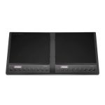 Плита индукционная Kitfort КТ-109 2 конфорки черная