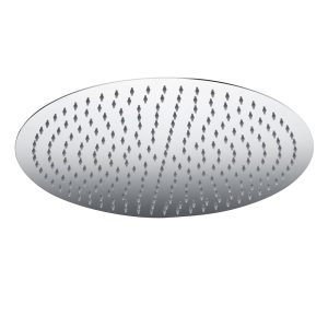 Лейка для верхнего душа WasserKraft d400 мм металл хром (A117)