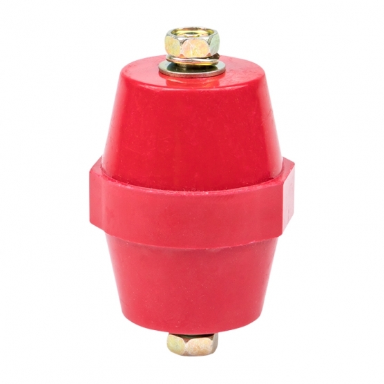 original-24604.jpg Изолятор EKF PROxima SM-51 IP30 680 А с болтом и шайбой пластиковый красный (10 шт.) (plc-sm-51) — изображение 1