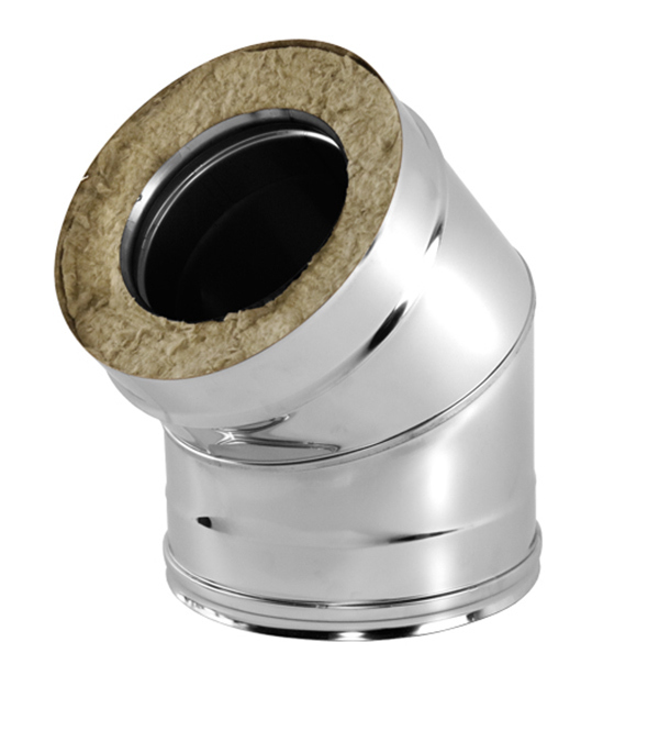 original-24867.jpg Отвод Вулкан V50R 45° х d115х215 мм с изоляцией AISI 321/304 — изображение 1