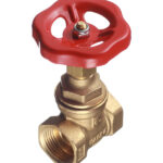 Задвижка клиновая латунный 3/4 ВР(г) х 3/4 ВР(г) вентиль