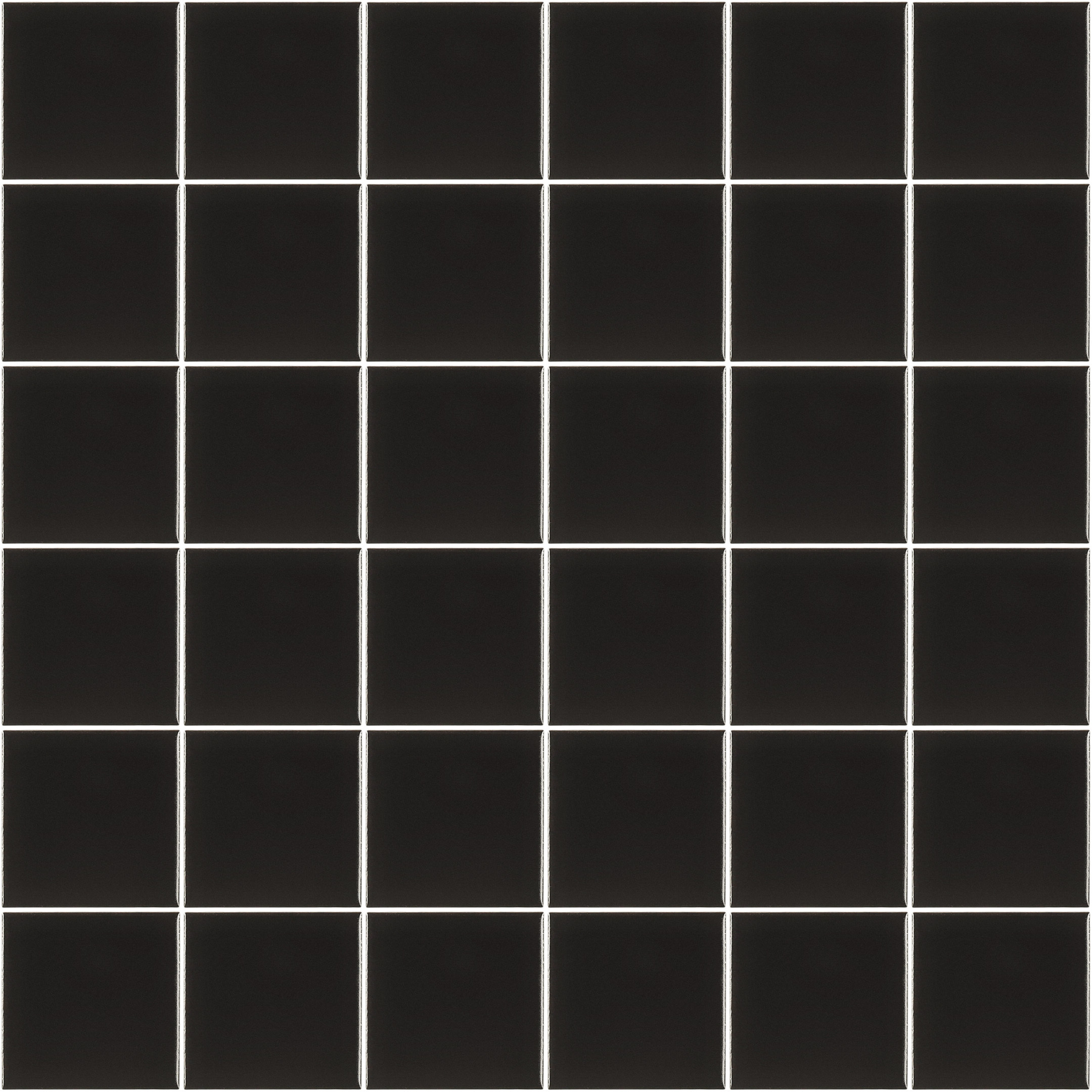 original-25206.jpg Мозаика Starmosaic черная керамическая 306х306х6 мм матовая — изображение 1