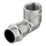 Угол Valtec (VTi.952.I.001804) 90° 18 мм х 1/2 ВР(г) нержавеющая сталь