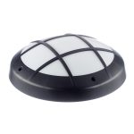 Светильник накладной Svet Бриз 2 E27 40 Вт 2 кв.м черный IP54 (1712-21031)