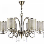 Люстра подвесная Freya Faust E14 240 Вт 16 кв.м (FR2300-PL-06-BZ)