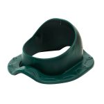 Проходной элемент Поливент для готовой кровли из металлочерепицы зеленый RAL 6020