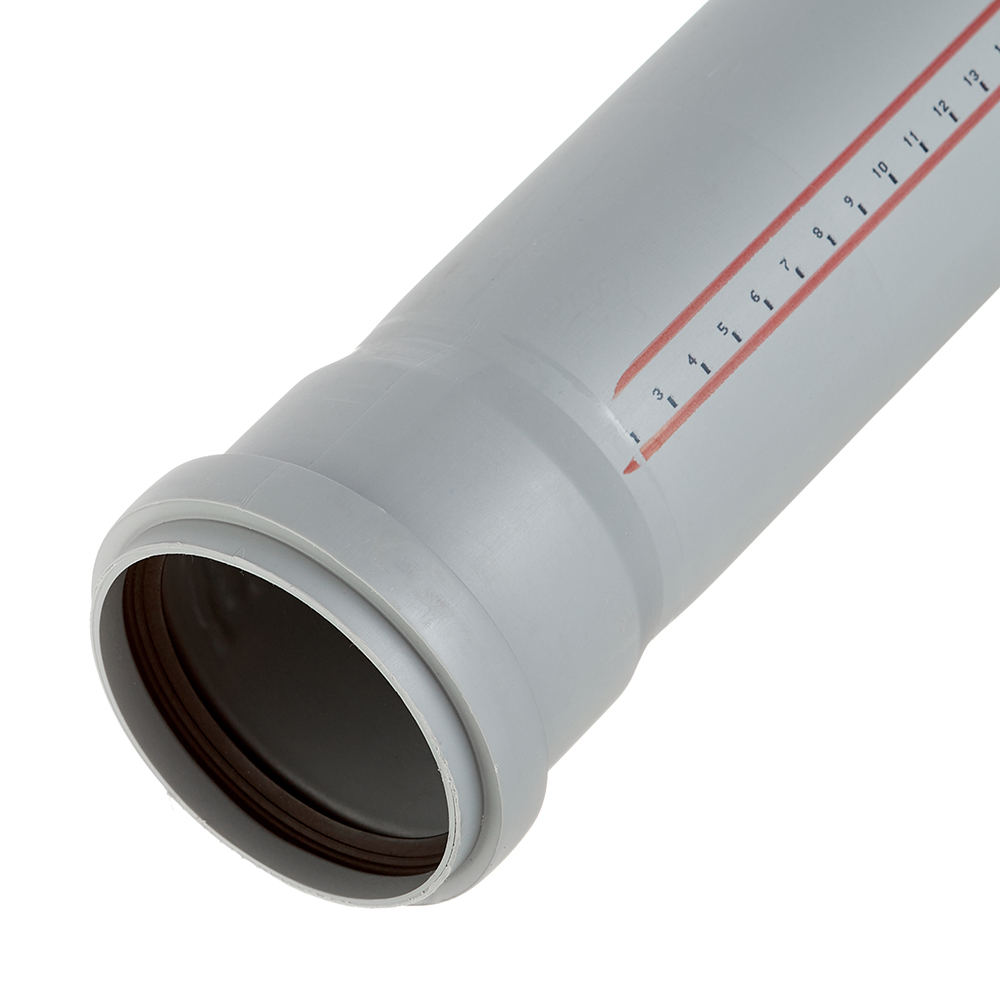 original-26257.jpg Труба канализационная Ostendorf HTEM d75х2000 мм пластиковая для внутренней канализации (113060) — изображение 1