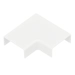 Угол плоский для кабель-канала DKC 22х10 мм белый (00407)