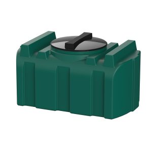 Бак для жидкостей Polimer Group R 100 100 л пластиковый с крышкой зеленый