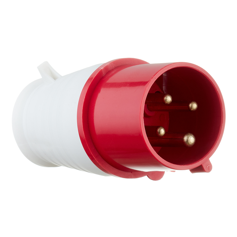 original-26828.jpg Вилка силовая прямая переносная EKF PROxima 3Р+РЕ 32 А 380 В IP44 — изображение 1