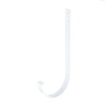 Кронштейн желоба Технониколь металлический d125 мм белый RAL 9003