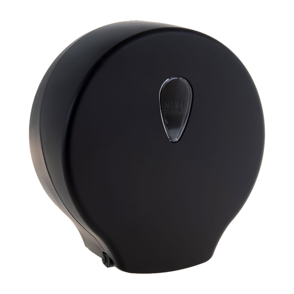 original-27055.jpg Диспенсер Nofer для туалетной бумаги пластик черный — изображение 1
