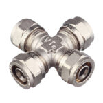 Крестовина VALTEC (VTm.341.N.161616) 16 обж(ц) х 16 обж(ц) х 16 обж(ц) х 16 обж(ц)