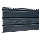 Софит ПВХ с центральной перфорацией Docke Standard графитовый серый RAL 7024 3000х305 мм