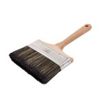 Кисть плоская смешанная щетина деревянная ручка Wenzo Wood 120х18 мм для антисептиков