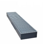 Конвектор внутрипольный КЗТО Бриз с 1 теплообменником 1500х260х80 мм правое подключение