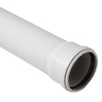 Труба канализационная Pro Aqua Stilte Plus d58x1000 мм пластиковая шумопоглощающая для внутренней канализации
