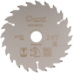 Диск пильный по дереву Cutop Profi plus 130х20/16/12х1,8 мм 24 зуба (75-13024Т)