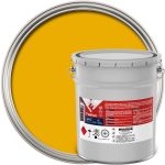 Эмаль ПФ-115 Faktor желтая полуматовая 20 кг