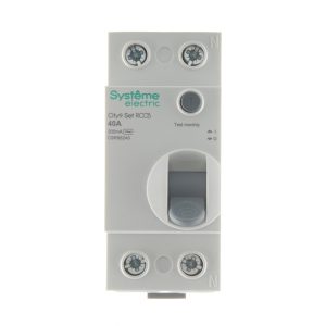 УЗО Systeme Electric City9 Set ВДТ 40А 1P+N тип AC 300 мА 6 кА (C9R66240)