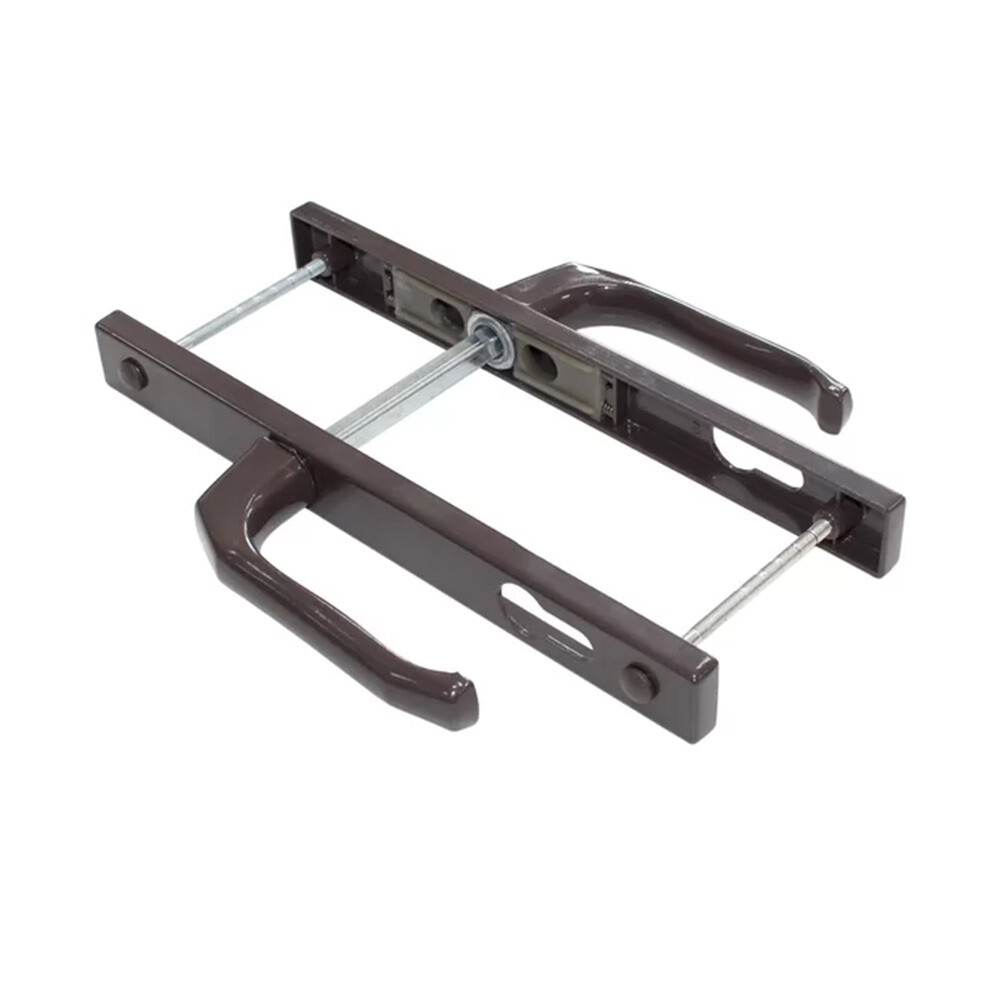 original-2857.jpg Ручка для металлопластиковой двери коричневая двусторонняя — изображение 1