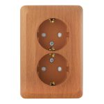 Розетка Systeme Electric Этюд накладная бук со шторками (PA16-108T)