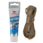 Крепеж-клипса для труб 25 мм Greenel черная (90 шт.) (GE50142-05)