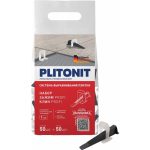 Система выравнивания плитки Plitonit Profi mini 1 мм комплект (зажим ворота, клин) (100 шт.)