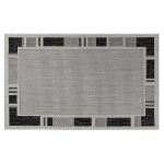 Ковер 0,8х1,5 м прямоугольный Side серый безворсовый