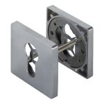 Ключевина Fuaro ET квадратная розетка сатинированный хром