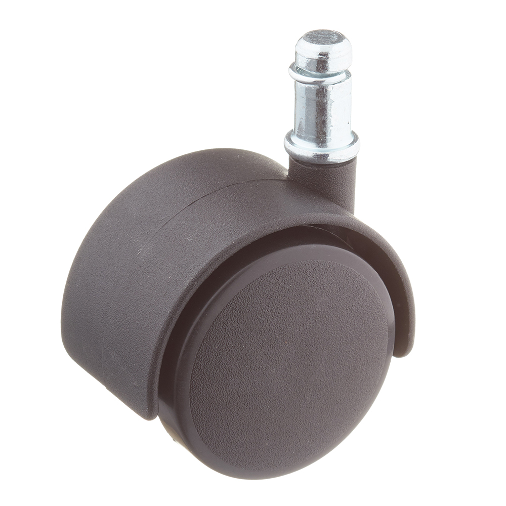 original-29457.jpg Ролик двойной со штифтом 11 мм пластик d50 мм (черный) — изображение 1