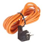 Шнур сетевой с вилкой 3,0 м ПВС-ВП 3х1,0 кв.мм 16 А Партнер-Электро оранжевый (ЦБ-00013573/4583)