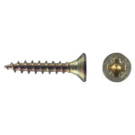 Саморезы универсальные 20x3,5 мм желтые (200 шт.)