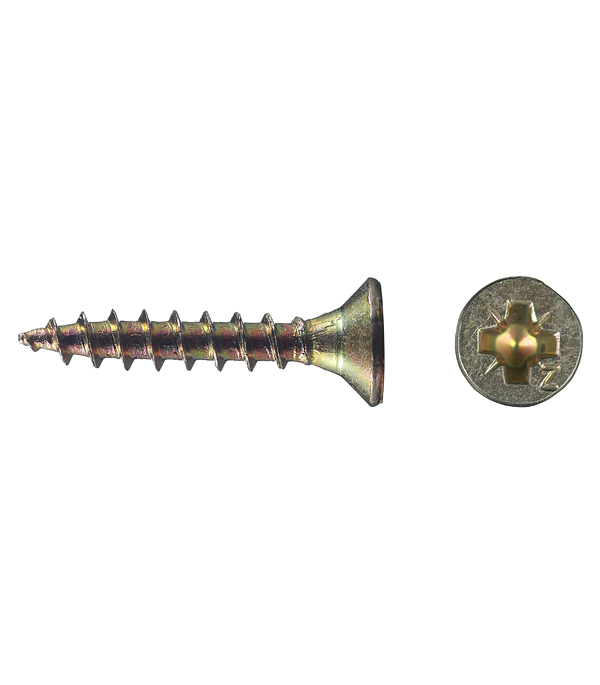 original-29935.jpg Саморезы универсальные 20x3,5 мм желтые (200 шт.) — изображение 1