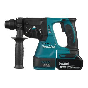 Перфоратор аккумуляторный Makita DHR242RFE 18 В 2 Дж 2х3Ач Li-Ion SDS-plus 2 АКБ и ЗУ