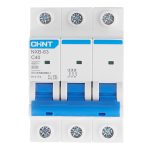 Автоматический выключатель модульный Chint NXB-63 3P 25А тип C 6 кА 400 В (814172)
