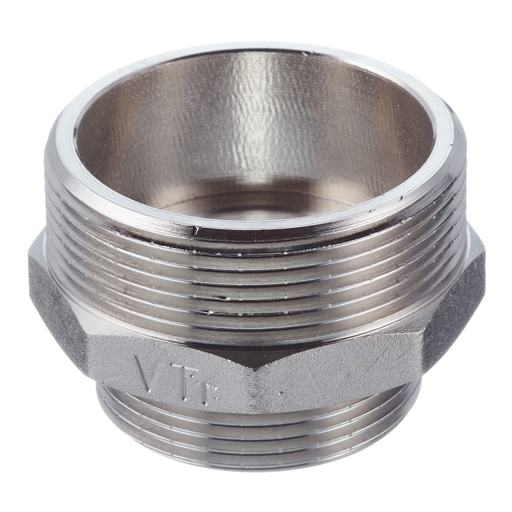 original-30764.jpg Ниппель переходной Valtec 2 НР(ш) х 1 1/2 НР(ш) латунный (VTr.580.N.0908) — изображение 1