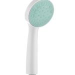 Лейка для душа Union d83 мм 1 режим без шланга пластик белая (MW071)