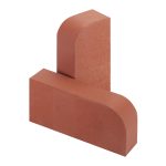 Кирпич печной облицовочный полнотелый красный R-60 М400 250х120х65 мм 1NF ЛСР (РКЗ)